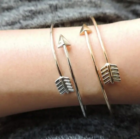 3/$15 Arrow Layering Bracelets - Gold - Picture 4 of 4